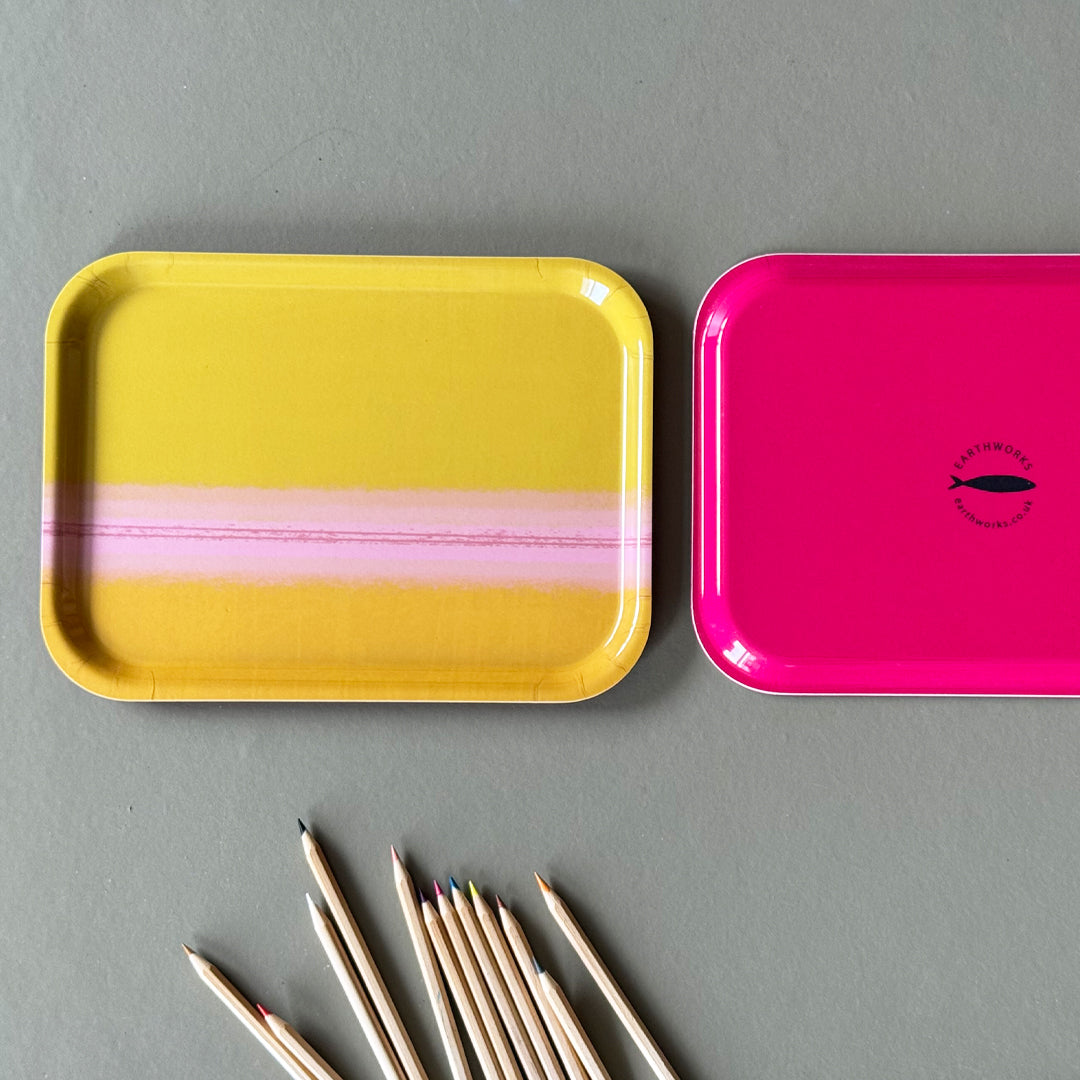 Tray Small set of 2 - OCHRE - E A R T H W O R K S