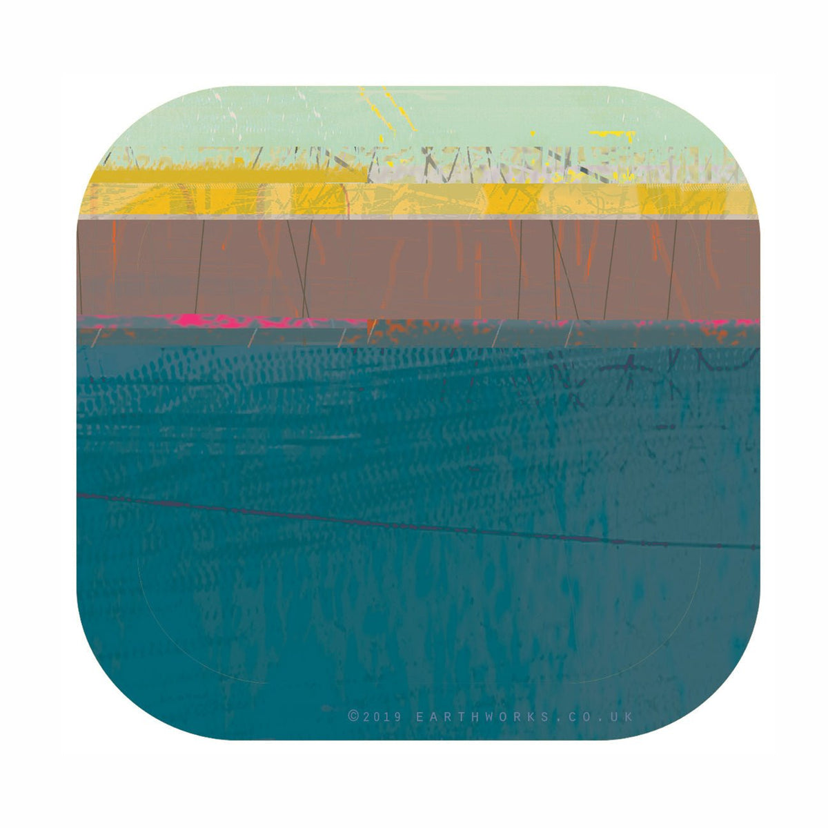 art mat BOXED SET of 8 - PAINTBOX - E A R T H W O R K S