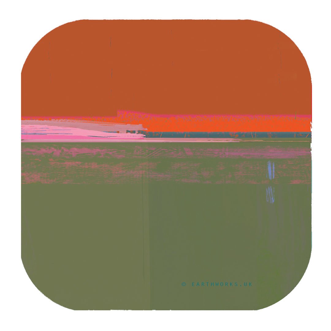 set of 4 - COASTER ART MATS BEACH