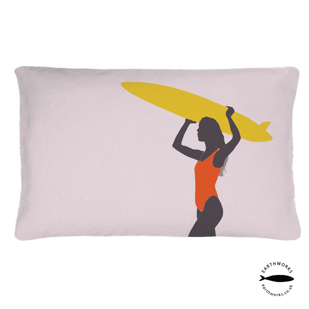 cushion - SURF GIRL cut out