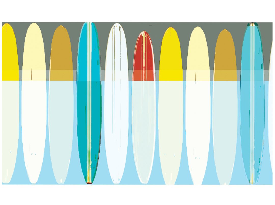 placemat - SURFBOARDS - PM022 - E A R T H W O R K S