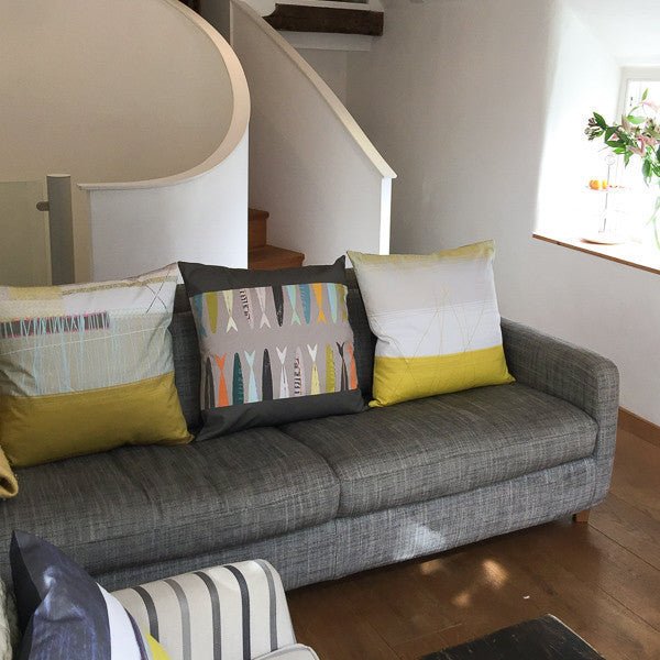 cushion - LOW TIDE decorative design cushion home decor sofa throw pillow cotton 45cm 60cm cotton EARTHWORKS 