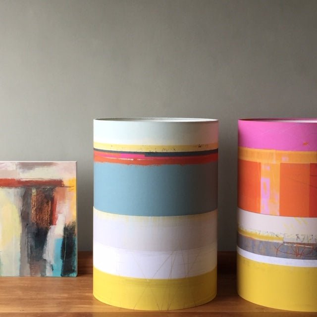 lampshade - PAINTBOX LIGHT BLUE lampshade stack