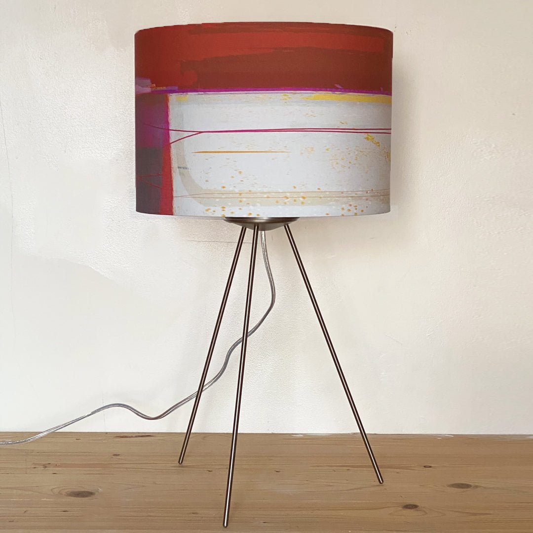 lampshade - RED BAY lamp on white background