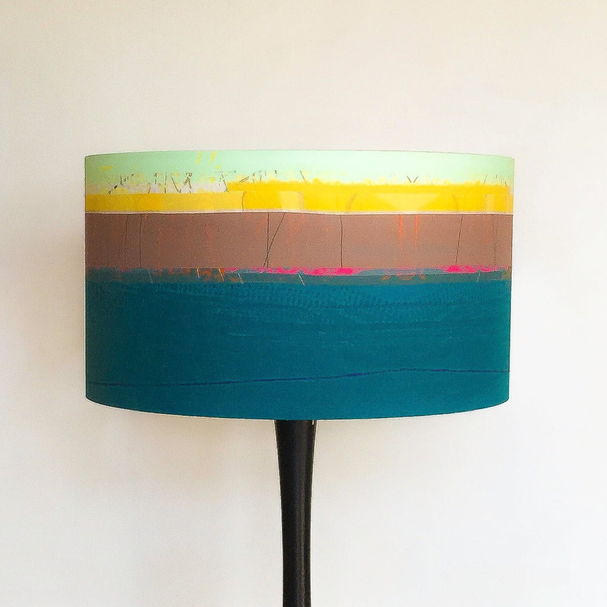 lampshade - PAINTBOX TEAL lamp 45cm