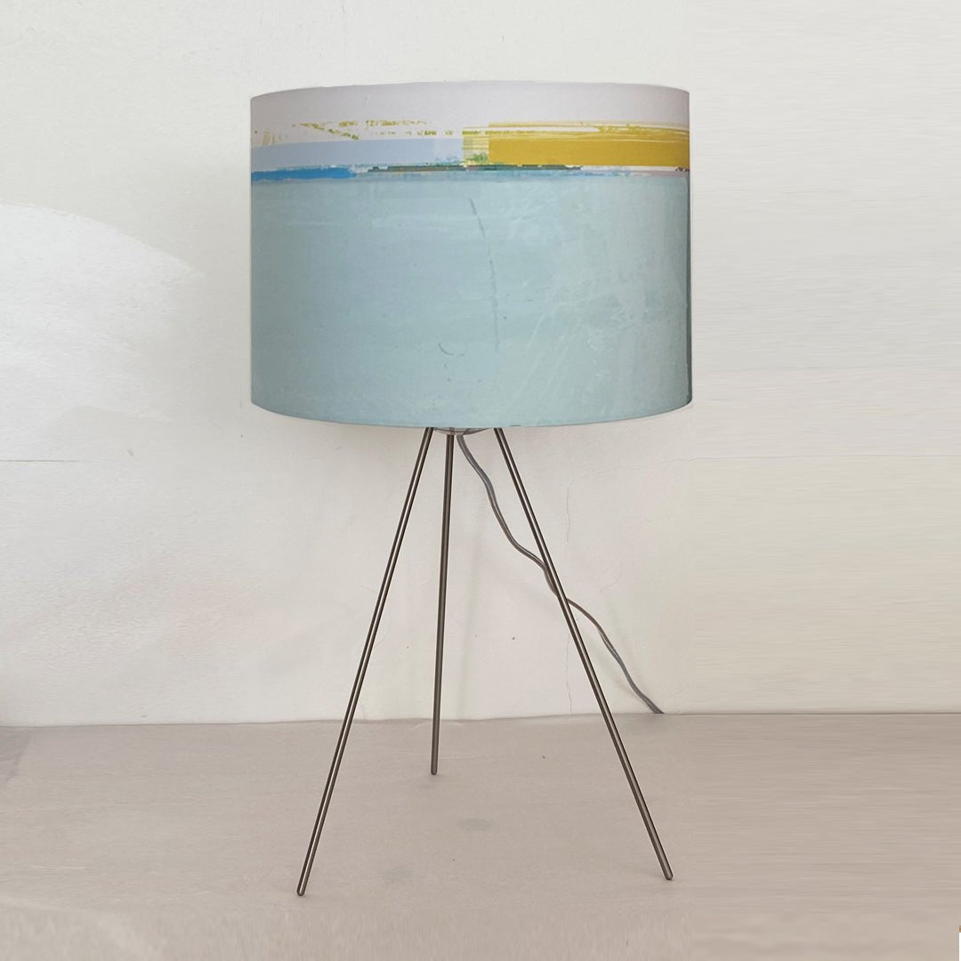 lampshade - HEADLAND LIGHT BLUE lamp grey background