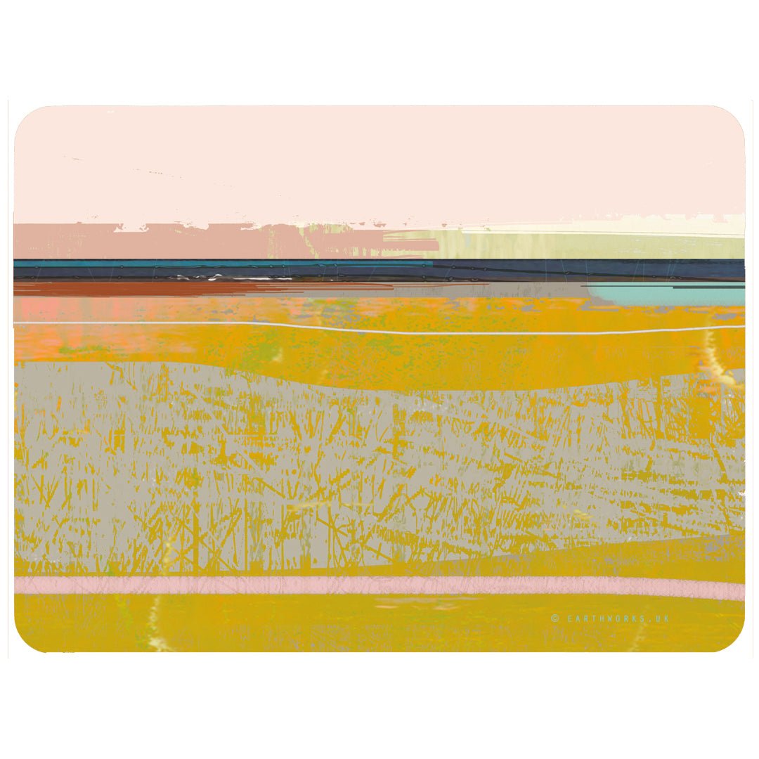 glass centrepiece - BEACH