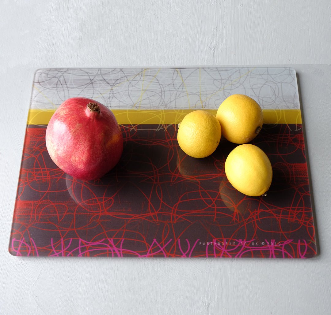 glass centrepiece - POOL