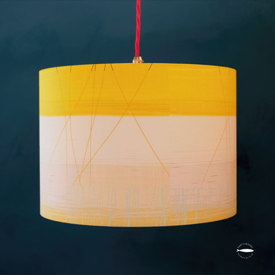 lampshade - LOW TIDE pendant EARTHWORKS 