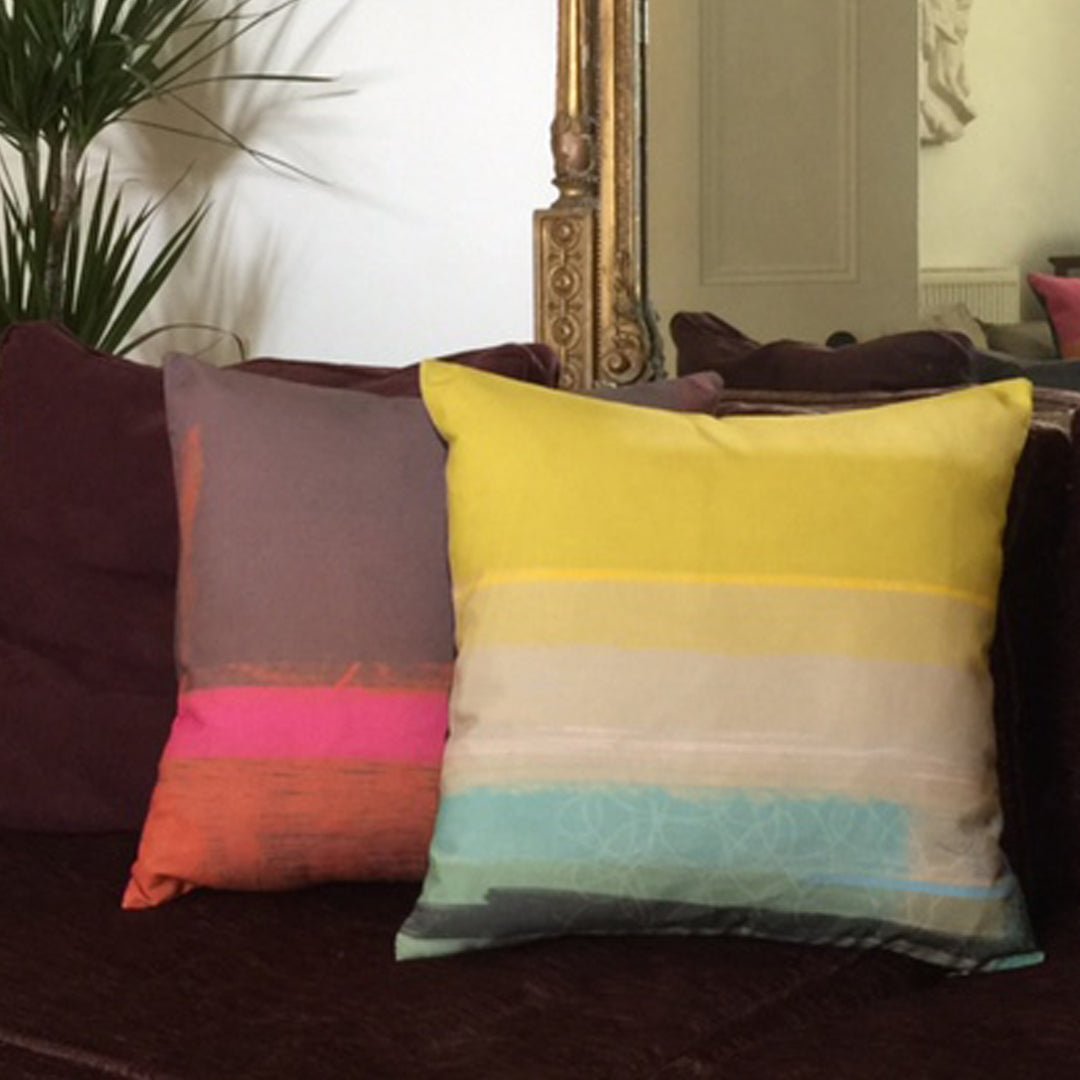 cushion - POOL OCHRE chair and sofa throw pillows