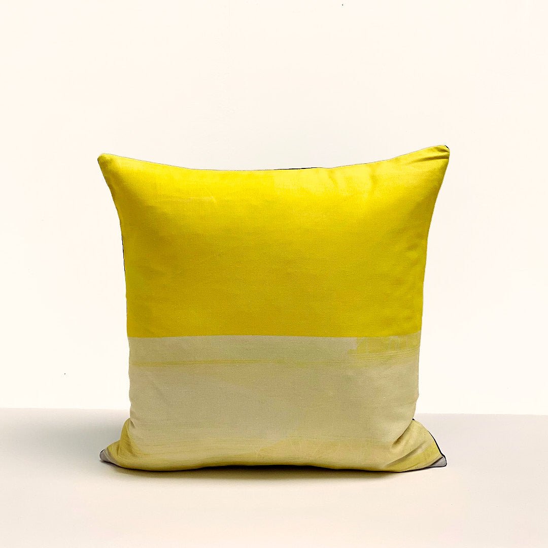 cushion - SAND ochre colour