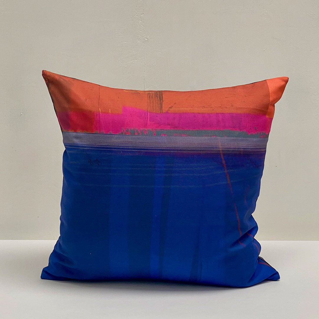 cushion - COAST sofa throw pillow blue