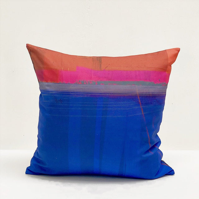 cushion - COAST blue throw sofa pillow home decor abstract design