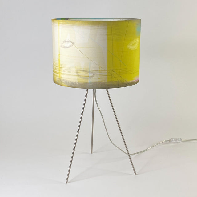 lampshade - OCHRE BAY coastal colour yellow and blue