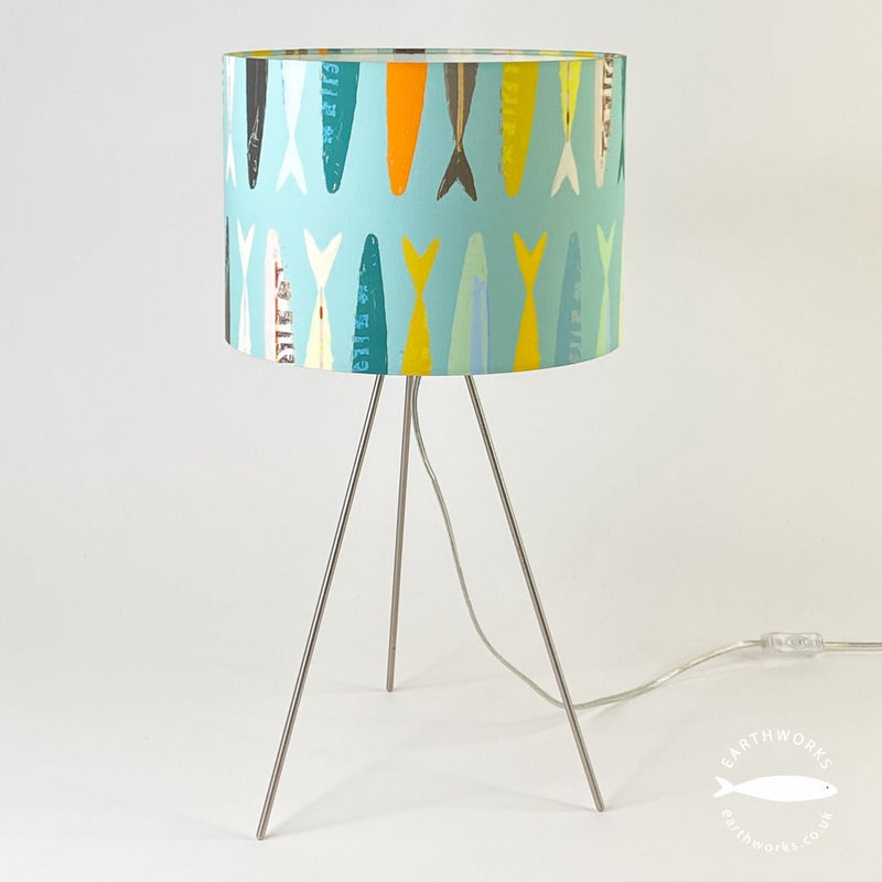 lampshade - FISH TAILS BLUE  lamp