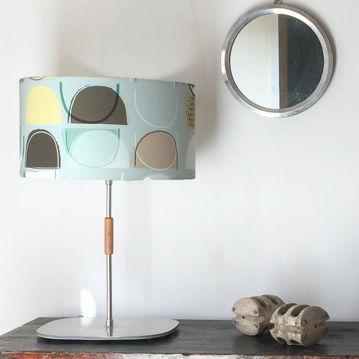 lampshade - LOBSTER POTS BLUE  lamp