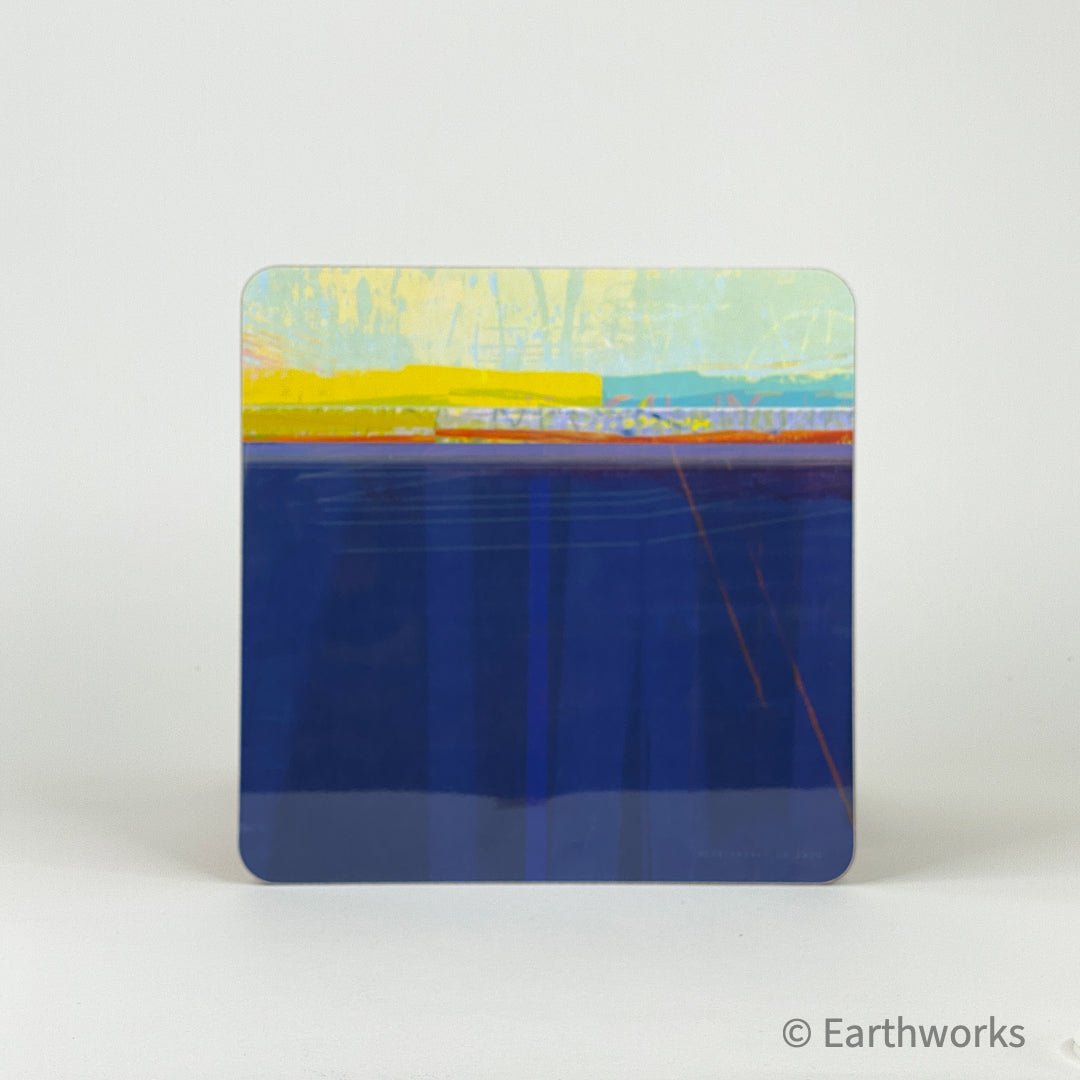 placemat - COASTAL 2 - SQUARE blue placemat tablemat